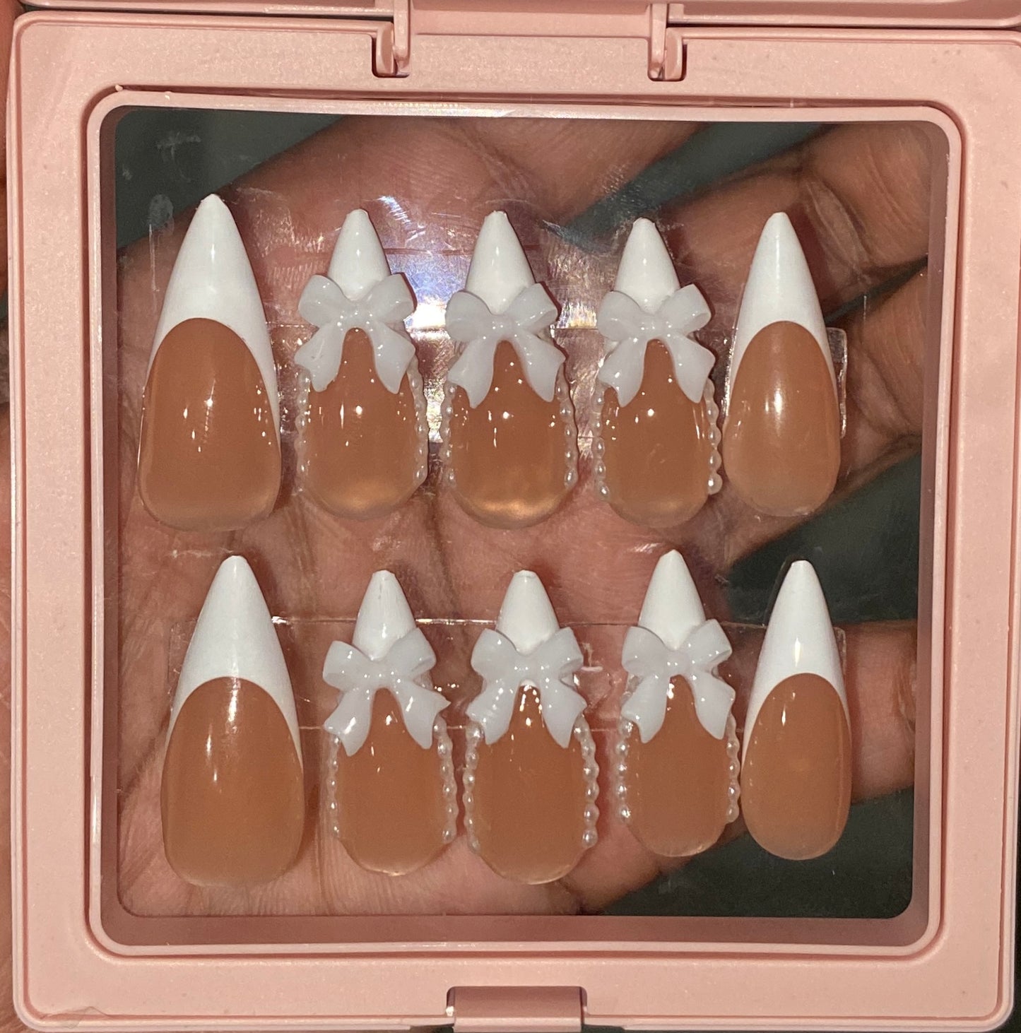 Nude Luxe Bow Set