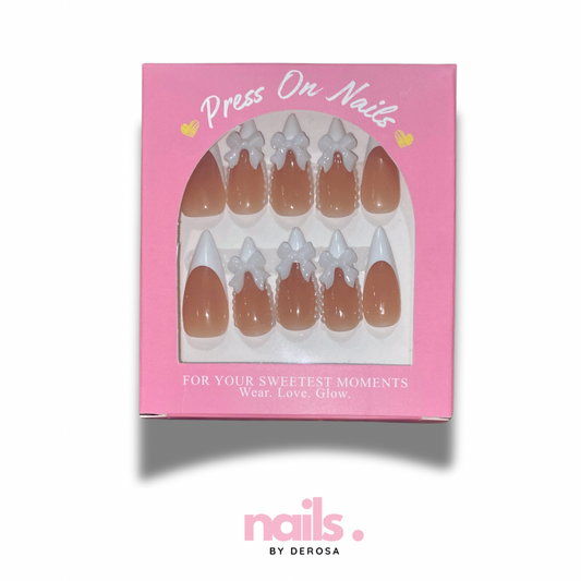 Nude Luxe Bow Set